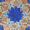 Persian Minakari Decorative Copper Wall Plate - A Hand-Painted Masterpiece