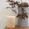 Persian Salt Rock Lamp - with Rectangular Design