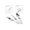 Portable Travel Cutlery Set - Compact Perfect for All Your Adventures