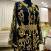Radiant Kurdish Dress with Jewelry Embroidery – Timeless Blend of Tradition and Glamour