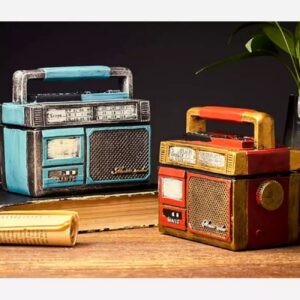 Ceramic Radio-Shaped Ashtray A Unique and Stylish Smoking Accessory