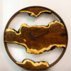 Rustic Wooden Wall Clock - Eco-Friendly Home Decor