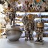 Set of 3 Unique Decorative Astronaut Figurines for Your Space