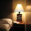Stacked Books Sculptural Table Lamp – Creative Decor for Book Lovers