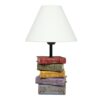 Stacked Books Sculptural Table Lamp – Creative Decor for Book Lovers