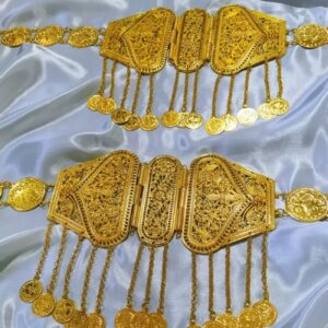Stainless Steel Kurdish Belt with Coin Charms – Durable, Elegant, and Perfect for Formal Wear