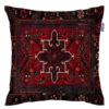 Ethnic Stunning Cushion Cover - Printed Red Suzani Design (Set of 2)