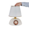 Stylish Patterned Ceramic Table Lamp – Classic Decorative Lighting