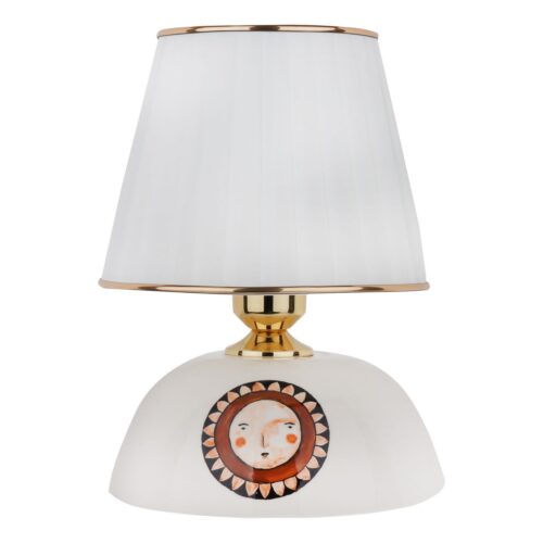 Stylish Patterned Ceramic Table Lamp – Classic Decorative Lighting