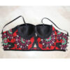 Women’s Embroidered Balochi Crop Cami Top