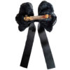 Women's Lace Hair Clip Bow Black for All Hairstyles