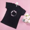 Women's Short Sleeve Shirt with Intricate Hand Embroidery for a Stylish and Elegant Look