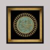 Ya Zaynab Marquetry Panel A Beautiful Islamic Plaque Representing Traditional Iranian Craftsmanship