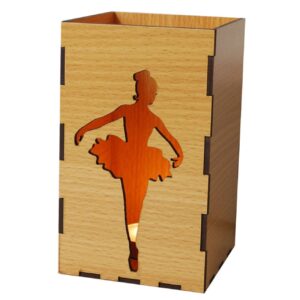 Wooden Candle Stand – A Beautiful Addition to Your Home, Ballerina Design