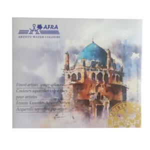 Afra 18-Color Watercolor Set  Perfect for Creative Expression
