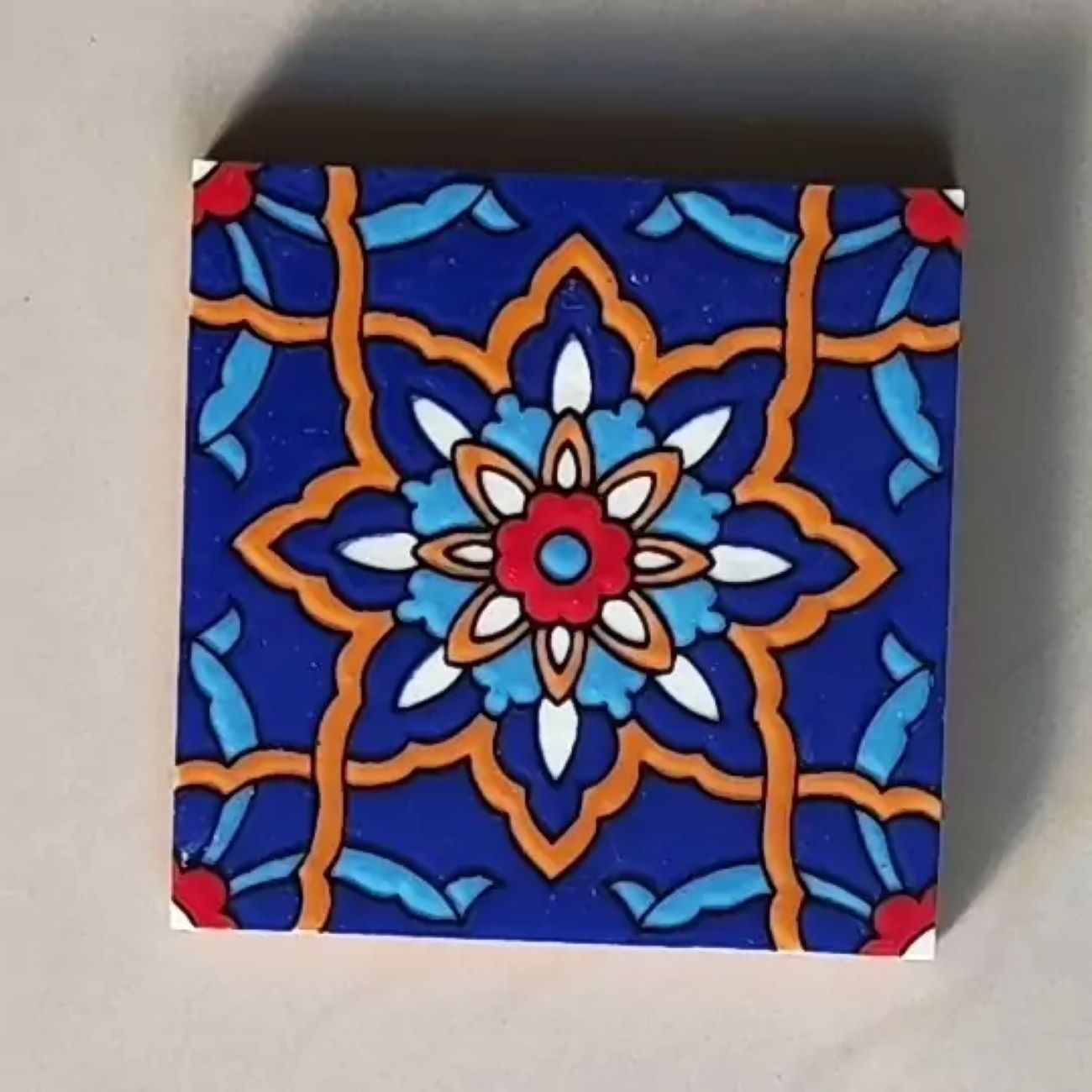 Beautiful Persian Backsplash – Timeless Elegance Decorative Tiles (Set of 25)