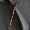 Bohemian Wooden Hair Stick – Natural Wood Hair Pin in Cactus Design