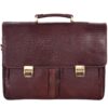 Classic Leather Messenger Bag - Elegant & Chic