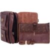 Classic Leather Messenger Bag - Elegant & Chic