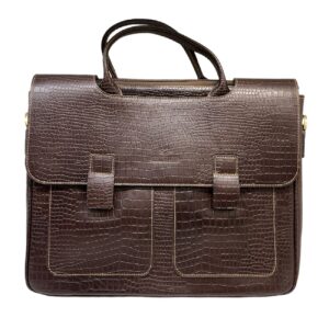 Classic Real Leather Messenger Bag – Durable & Elegant for Daily Use