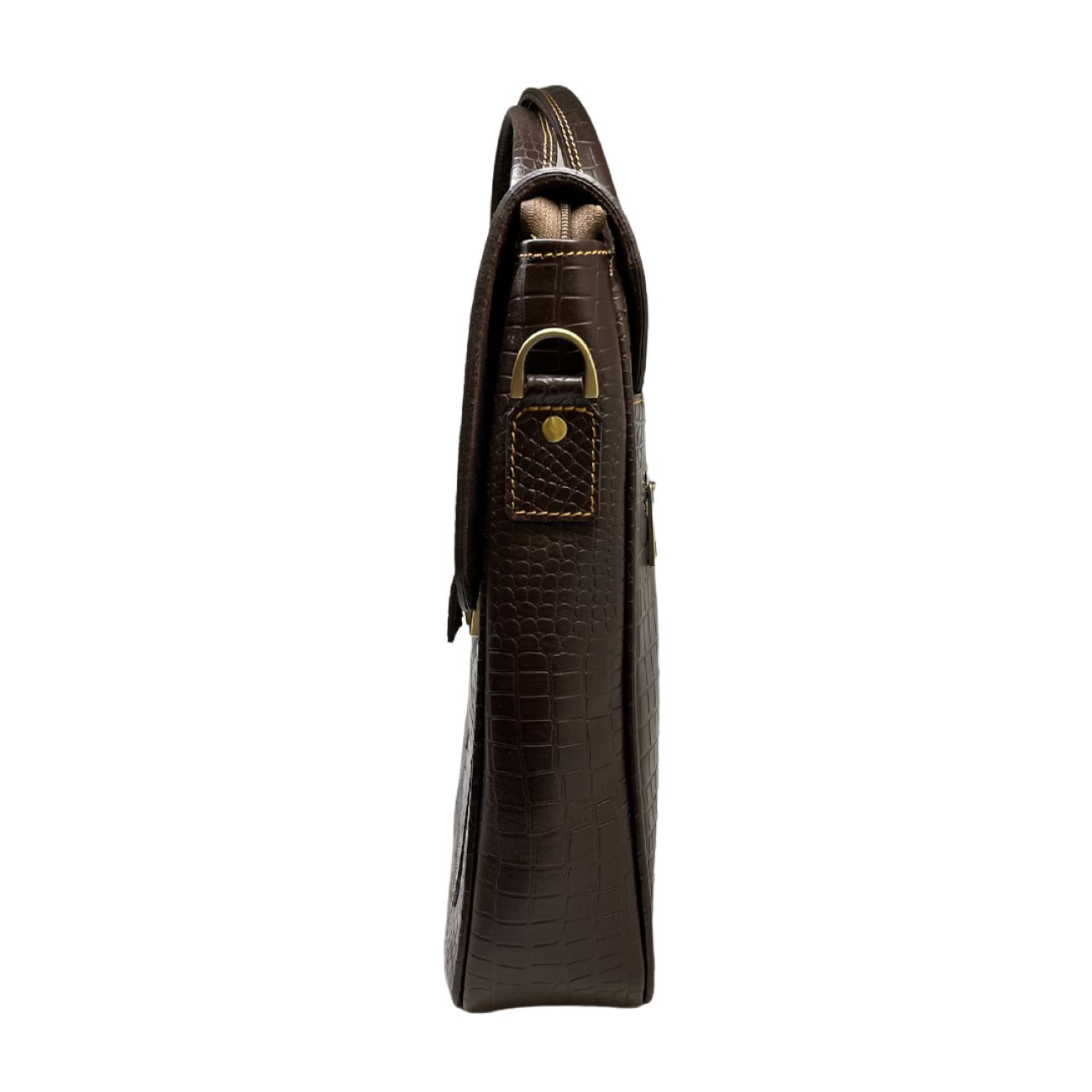 Classic Real Leather Messenger Bag – Durable & Elegant for Daily Use
