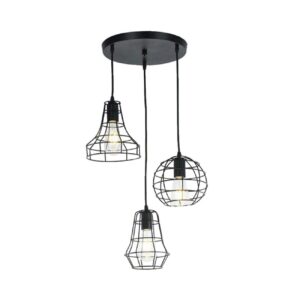 Contemporary Metal Cluster Pendant Light – Elegant and Bold