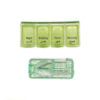 Daily Pill Organizer with Pill Splitter & Farsi Labels | Travel-Friendly (Pack of 3)