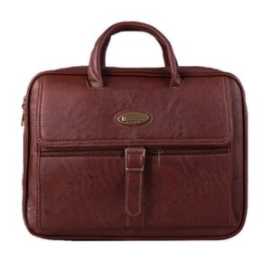 Eco-Friendly Artificial Leather Messenger Shoulder Bag for Professionals