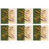 Elegant Persian Calligraphy Placemat (Set of 6)