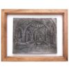 Engraved Panel Wall Frame - Old Bathhouse Design