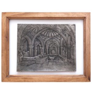Engraved Panel Wall Frame – Old Bathhouse Design