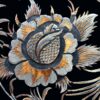 Engraved Panel of Birds & Flower - Handcrafted Materpiece with Khatamkari Frame