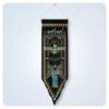 Faravahar Design Wall Flag Symbol of Persian Heritage and Spirituality