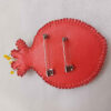 Handcrafted Pomegranate Brooch Pin – Elegant Jewelry for All Occasions