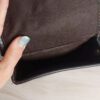 Handcrafted Termeh Round Bag with Heritage Persian Motifs