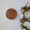 Handcrafted Walnut Jewelry Box with Elegant Bird and Flower Design