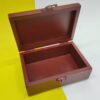 Handcrafted Wooden Jewelry Box with Persian-Inspired & Calligraphy Pattern