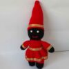 Handmade Haji Firuz Rag Doll - Red Knitted Nowruz Gift