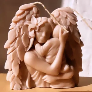 Handmade Mother’s Hug Sculpture Candles – Gift Set of 5