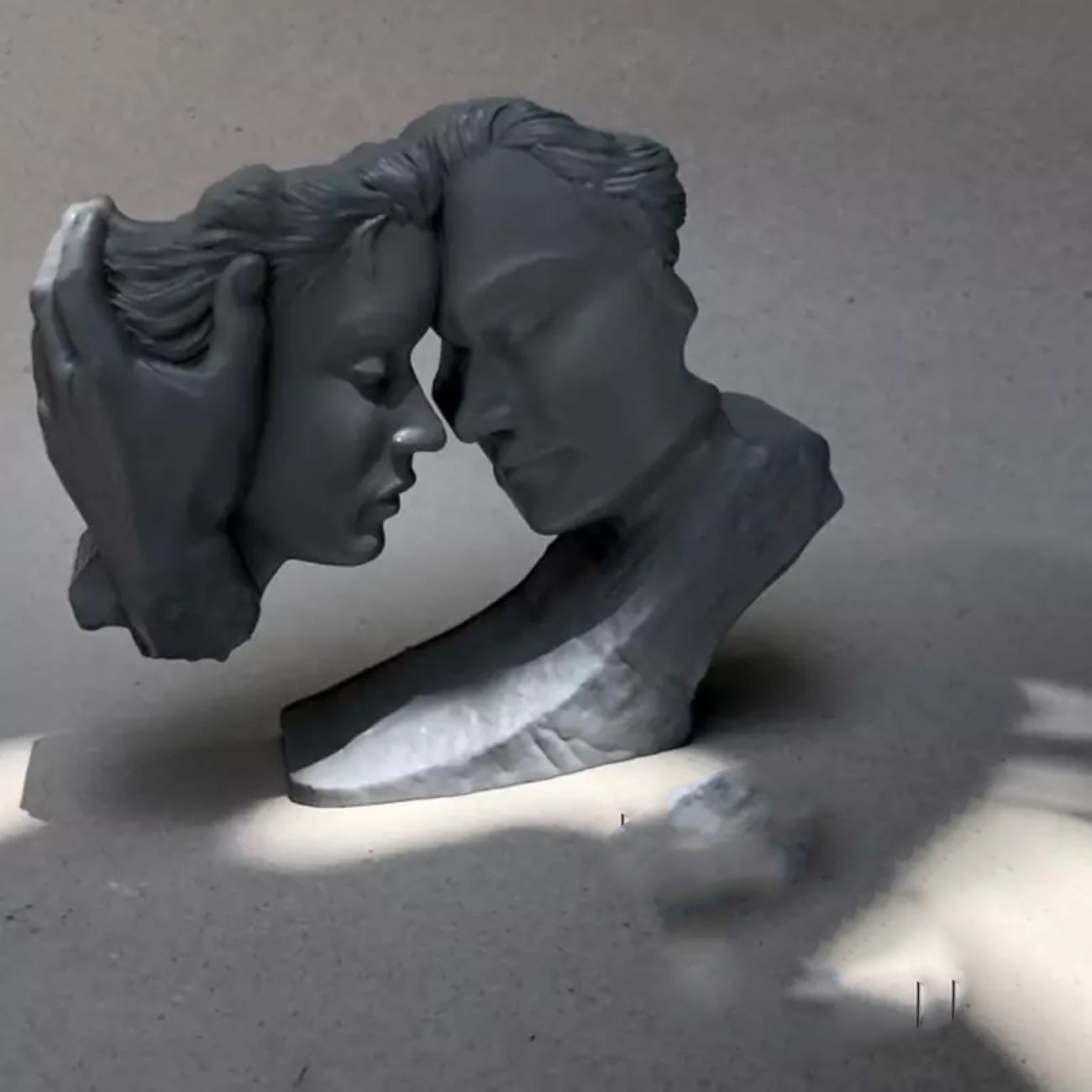 Handmade Romeo and Juliet Sculpture Candles – Symbol of Love (Set of 3)