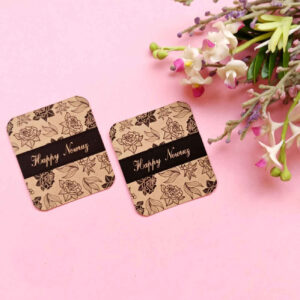 “Happy Nowruz” Rose & Floral Patterned Card (X10)