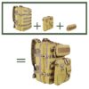 Hiking Backpack Lightweight, Water-Resistant, Perfect for Hiking and Outdoor Adventures