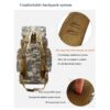 Hiking Backpack – Lightweight, Water-Resistant Camouflage Design 80 Liter Capacity