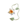 Knitted Bookmark – Ideal for Reading in Flower Design (Set of 2)