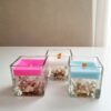 Ocean Gel Paraffin Glass Jar Candle – Handcrafted with Oceanic Elegance