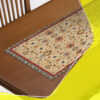 Persian Inspired Velvet Table Runner - with Floral Botanical Design