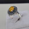 Persian Mystique – Silver Ring Engraved with Sharf al-Shams