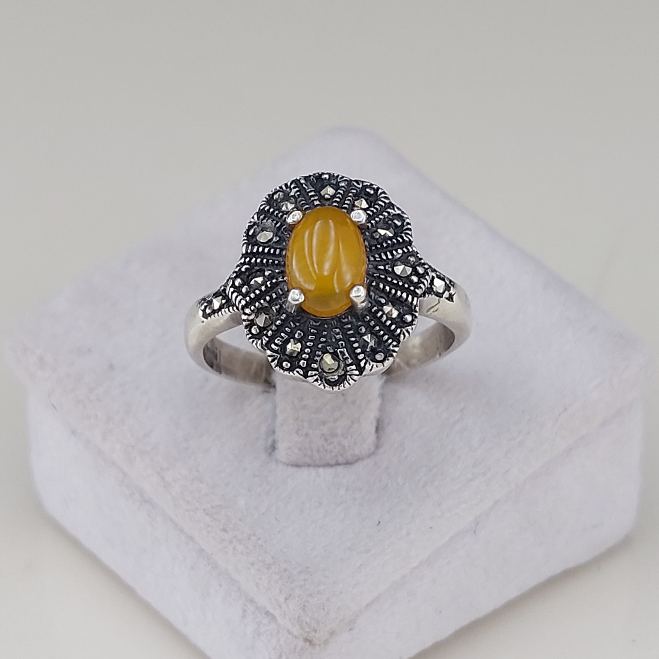 Sharf al-Shams Persian Silver Ring – A Symbol of Elegance
