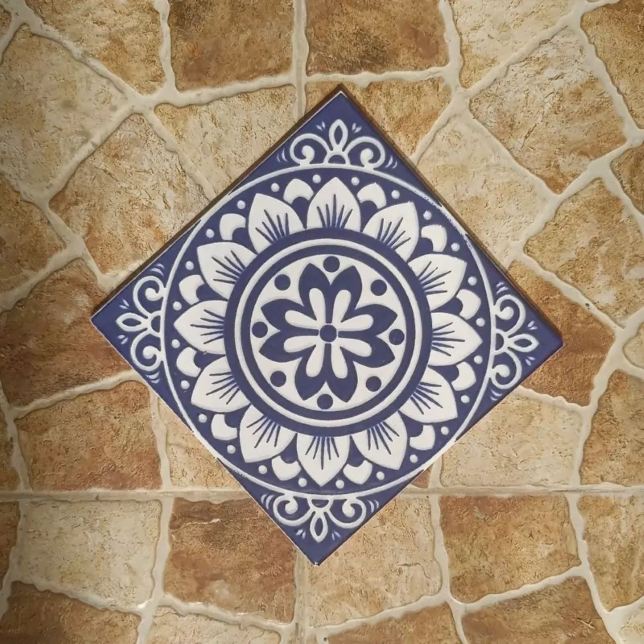 Easy-Install Persian Backsplash Tiles – Decorative Ceramic for All Surfaces (25 Pcs)