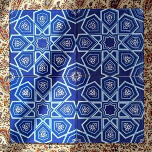 Heritage Persian Backsplash Tiles – Elegant Iranian Ceramic Designs (25 Pcs)